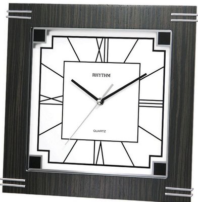 RHYTHM Wooden Standard Wall CMG974NR02