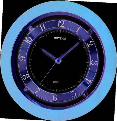 RHYTHM Wooden Standard Wall CMG975NR06