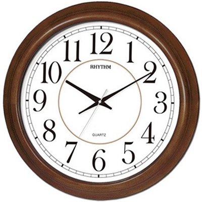 RHYTHM Wooden Standard Wall CMG982NR06