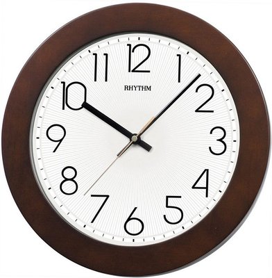 RHYTHM Wooden Standard Wall CMG989NR06