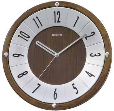 RHYTHM Wooden Standard Wall CMG991NR06