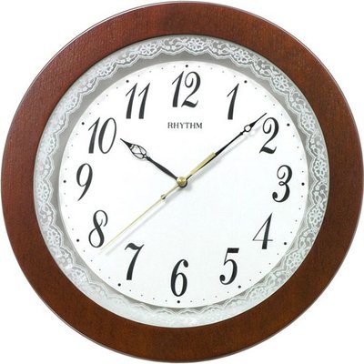 RHYTHM Wooden Standard Wall CMG996NR06