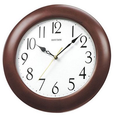 RHYTHM Wooden Standard Wall CMG997NR06