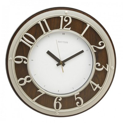 RHYTHM Wooden Standard Wall CMG999NR06