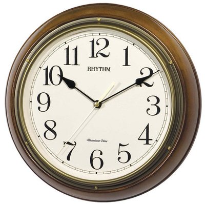 RHYTHM Wooden Standard Wall CMH722CR06