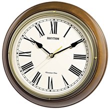 RHYTHM Wooden Standard Wall CMH723CR06