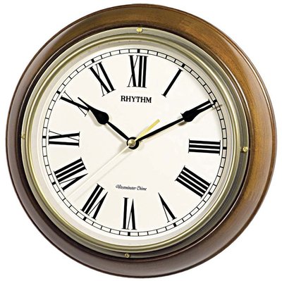 RHYTHM Wooden Standard Wall CMH723CR06