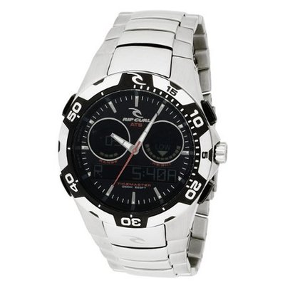 Rip Curl A1029-BLK Shipstern Tidemaster 2 Black Stainless Steel Tide