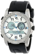 Rip Curl A1059 - WHI Cortez 2 XL Tidemaster 2 White Analog and Digital Tide