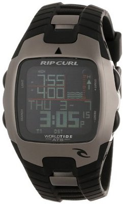 Rip Curl A1080 - BLK World Tide Digital Tide Titanium Platting