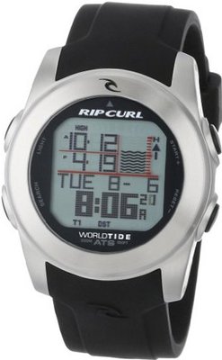 Rip Curl A1083 - BLK Pipeline World Tide Black Digital Tide Surfing