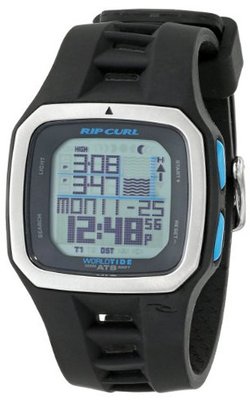 Rip Curl A1092 - BLW Trestles Pro World Tide Black White Digital Tide Surf