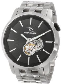 Rip Curl A2405-BLK Detroit Automatic SSS Stainless Steel Fashion