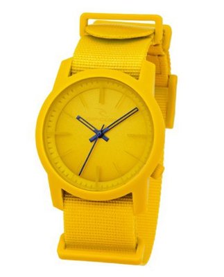 Rip Curl A2569 - YEL Cambridge ABS Black Classic Analog Fashion
