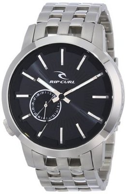 Rip Curl A2574 - BLK Midsize Detroit Steel Black Analog Surf