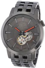 Rip Curl A2688 - GUN Midsize "Detroit" Gunmetal Stainless Steel Automatic