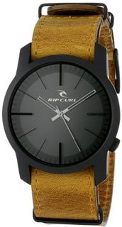 Rip Curl A2692 - TAN Cambridge Steel Leather Midnight Tan Analog Surf