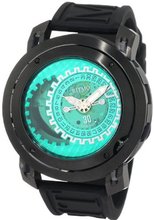 Ritmo Mundo 202/3 Green Black Persepolis Dual-Time Exhibition Automatic
