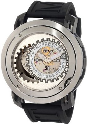 Ritmo Mundo 202 SS BLK Persepolis Dual-Time Exhibition Automatic