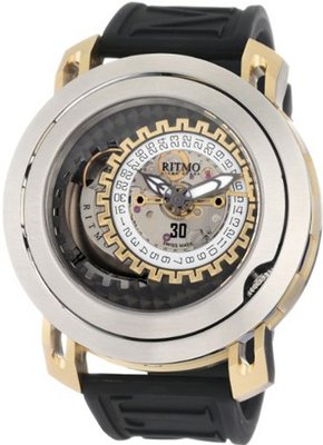 Ritmo Mundo 202 SS YG Persepolis Dual-Time Exhibition Automatic