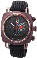 Ritmo Mundo 221 Brn Black INDYCAR Series Quartz Chrono with Brown Ion-Plating Case