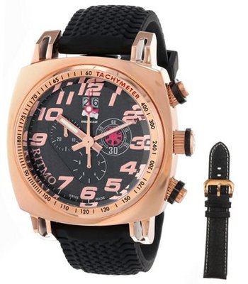 Ritmo Mundo 221 RG Carbon INDYCAR Series Quartz Chrono with Rose-Gold Ion-Plating Case