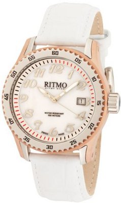 Ritmo Mundo 233 RG White MOP Extreme Quartz Mother-Of-Pearl Dial