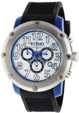 Ritmo Mundo 241 Blue Carnival Quartz Chrono Silver Blue Dial