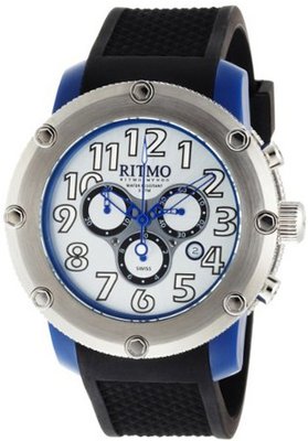 Ritmo Mundo 241 Blue Carnival Quartz Chrono Silver Blue Dial