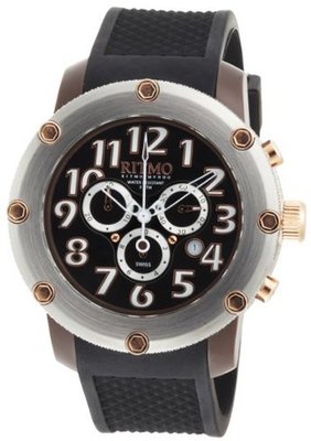 Ritmo Mundo 241 Brown Carnival Quartz Chrono Black Dial