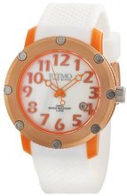 Ritmo Mundo 242 Orange Carnival Quartz White Mother of Pearl Dial