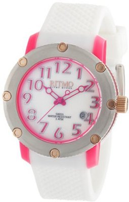 Ritmo Mundo 242 Pink Carnival Quartz White Mother-Of-Pearl Dial