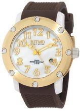 Ritmo Mundo 242 White YG Carnival Sport Quartz on Rubber Strap