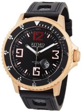 Ritmo Mundo 313 RG Carbon Hercules Titanium Automatic Black Dial