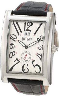 Ritmo Mundo 621/8 Gran Data Black/Silver-Tone Stainless Steel