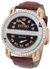 Ritmo Mundo D201/1 SS RG Diamond Persepolis Triple-Time Orbital Case Quartz
