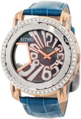 Ritmo Mundo D204/1 SS RG Diamond Persepolis Dual-Time Orbital Case Quartz
