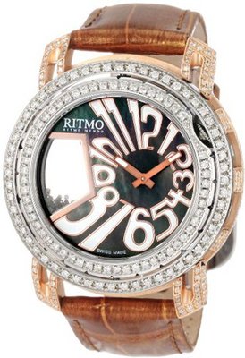 Ritmo Mundo D204/2 SS RG Diamond Persepolis Dual-Time Orbital Case Quartz