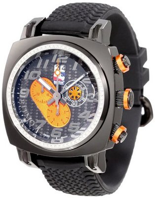 Ritmo Mundo D221/1 BLK Orange Diamond Indycar Sport Quartz Chronograph