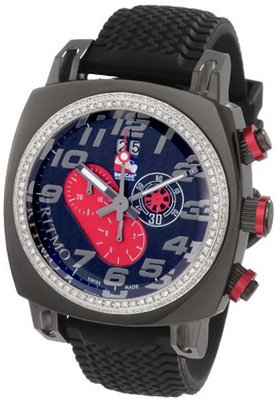 Ritmo Mundo D221/2 Blk Red Diamond Indycar Sport Quartz Chronograph
