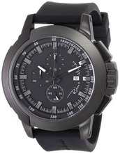 Ritmo Mundo Unisex 1101/1 Black Quantum Sport Quartz Chronograph Aluminum Accents