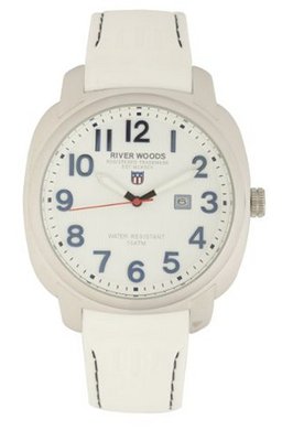 River Woods RW 6 M WD SCWBL Large White Dial