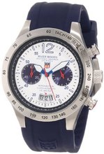 River Woods RWC 1 L WD SCBL Chronograph Blue Rubber Strap