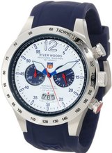 River Woods RWC 1 M WD SCBL Chronograph Blue Rubber Strap