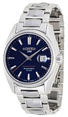 Roamer 210633-41-45-20 Searock Silver and Blue