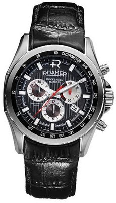 Roamer 220837-41-55-02 Rockshell Chrono Black