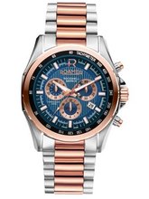 Roamer 220837-49-45-20 Rockshell Chrono Two Tone Steel Bracelet