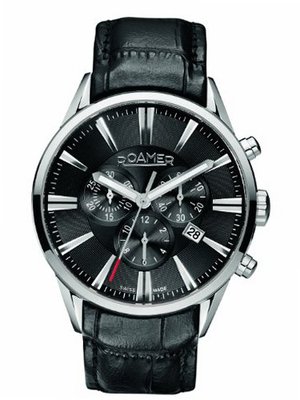 Roamer 508837-41-55-05 Superior Chronograph Black