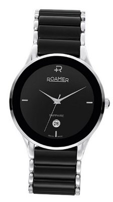 Roamer 677972-41-55-60 Ceraline Saphira Black Ceramic