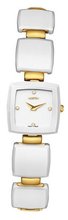 Roamer Ceraline Carr? Quartz with White Dial Analogue Display and White Stainless Steel Bracelet 672953 98 29 60